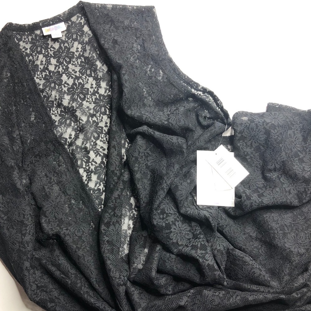 Large LuLaRoe Noir Joy Vest
